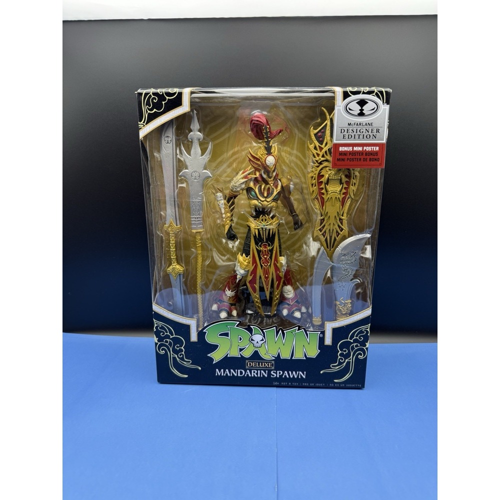 McFarlane Toys Spawn Deluxe Mandarin Spawn Designer Edition 7" Action Figure New